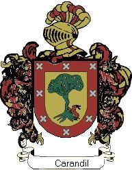 Escudo del apellido Carandil