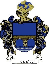 Escudo del apellido Carañes