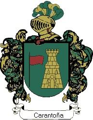 Escudo del apellido Carantoña