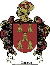 Escudo del apellido Carasa