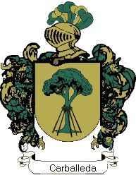 Escudo del apellido Carballeda