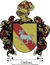 Escudo del apellido Carbas