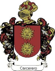 Escudo del apellido Carcerero