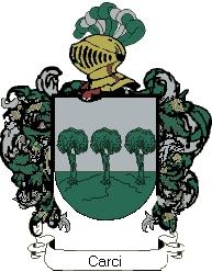 Escudo del apellido Carci