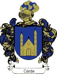 Escudo del apellido Carde