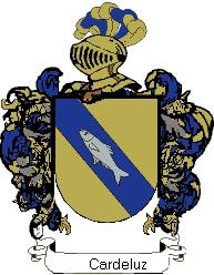 Escudo del apellido Cardeluz