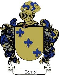 Escudo del apellido Cardo