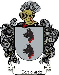 Escudo del apellido Cardoneda