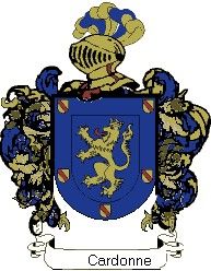 Escudo del apellido Cardonne