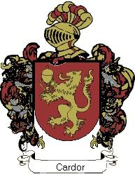 Escudo del apellido Cardor