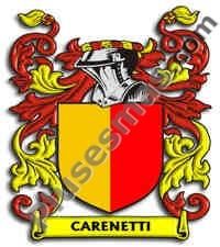 Escudo del apellido Carenetti