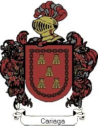 Escudo del apellido Cariaga