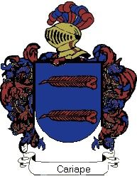 Escudo del apellido Cariape