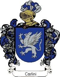 Escudo del apellido Carlini