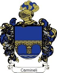 Escudo del apellido Carmineli