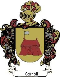 Escudo del apellido Carnali