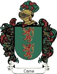 Escudo del apellido Carne