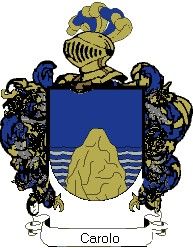 Escudo del apellido Carolo