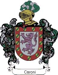 Escudo del apellido Caroni