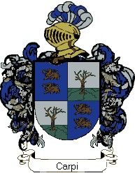 Escudo del apellido Carpi