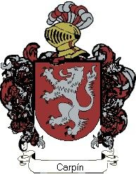 Escudo del apellido Carpín