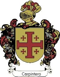 Escudo del apellido Carpintero