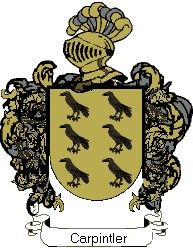 Escudo del apellido Carpintler