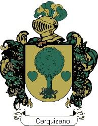 Escudo del apellido Carquizano