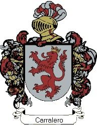 Escudo del apellido Carralero