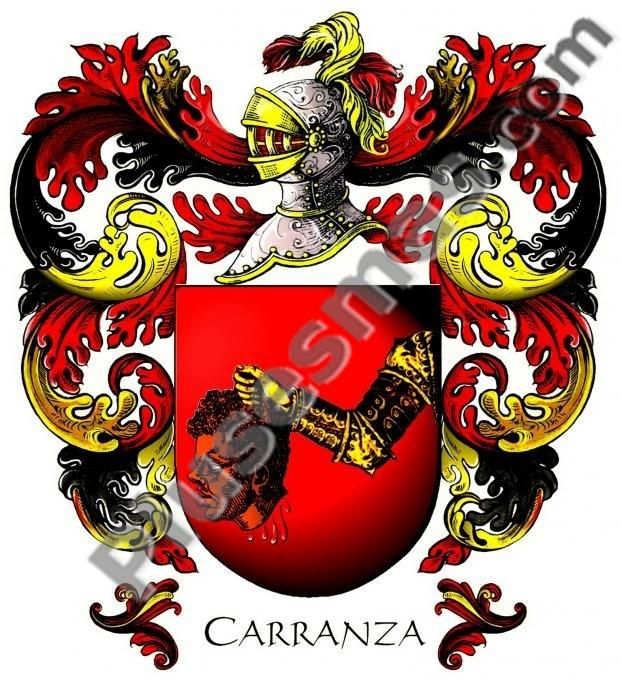 Escudo del apellido Carranza