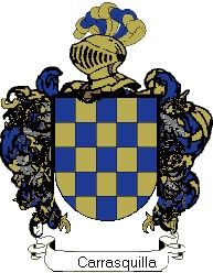 Escudo del apellido Carrasquilla