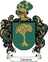 Escudo del apellido Carraza