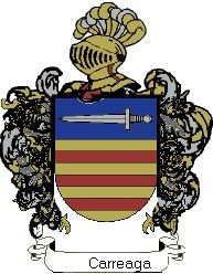 Escudo del apellido Carreaga