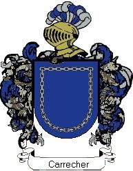 Escudo del apellido Carrecher