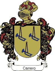 Escudo del apellido Carrero