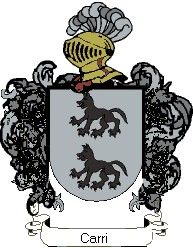 Escudo del apellido Carri