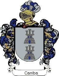 Escudo del apellido Carriba