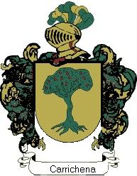 Escudo del apellido Carrichena