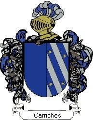 Escudo del apellido Carriches