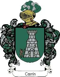 Escudo del apellido Carrín