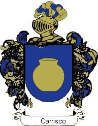 Escudo del apellido Carrisco