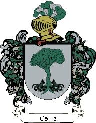 Escudo del apellido Carriz