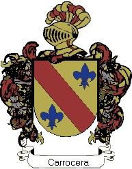 Escudo del apellido Carrocera