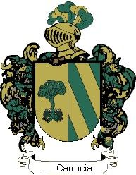 Escudo del apellido Carrocia