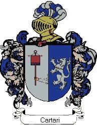 Escudo del apellido Cartari