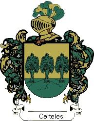 Escudo del apellido Carteles