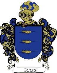 Escudo del apellido Cartula