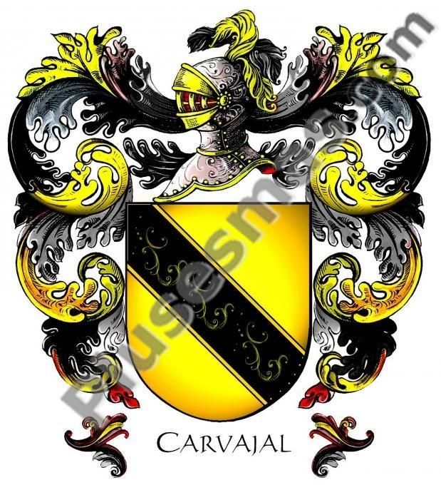 Escudo del apellido Carvajal