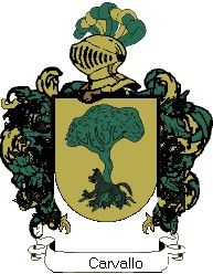 Escudo del apellido Carvallo