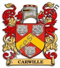 Escudo del apellido Carwille